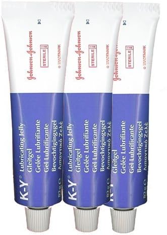 KY Jelly x 3 Pack - Lubricant - 82g (Pack of 3) - Adults, 18+