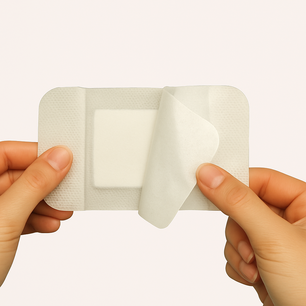 MediSale Adhesive Sterile Wound Dressings - Suitable for cuts and grazes, Diabetic Leg ulcers, venous Leg ulcers, Small Pressure sores