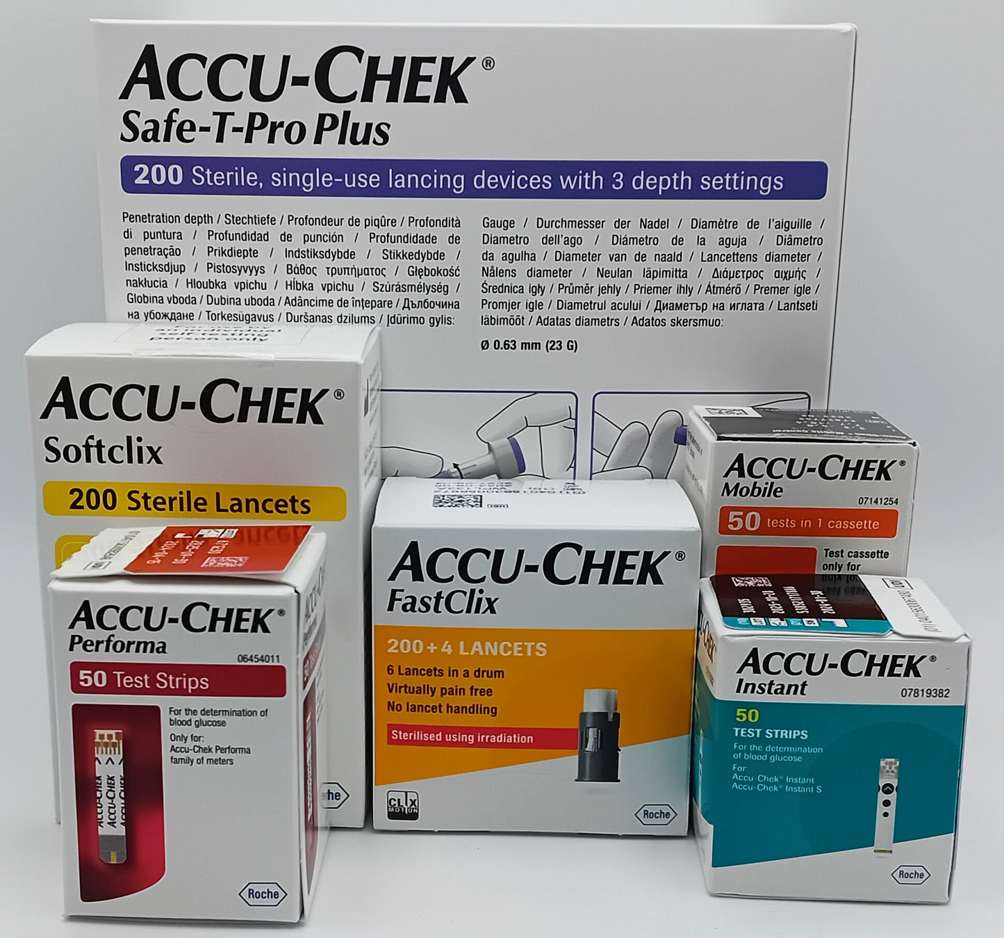 Accu-Chek Diabetes Care All Types Avaliable