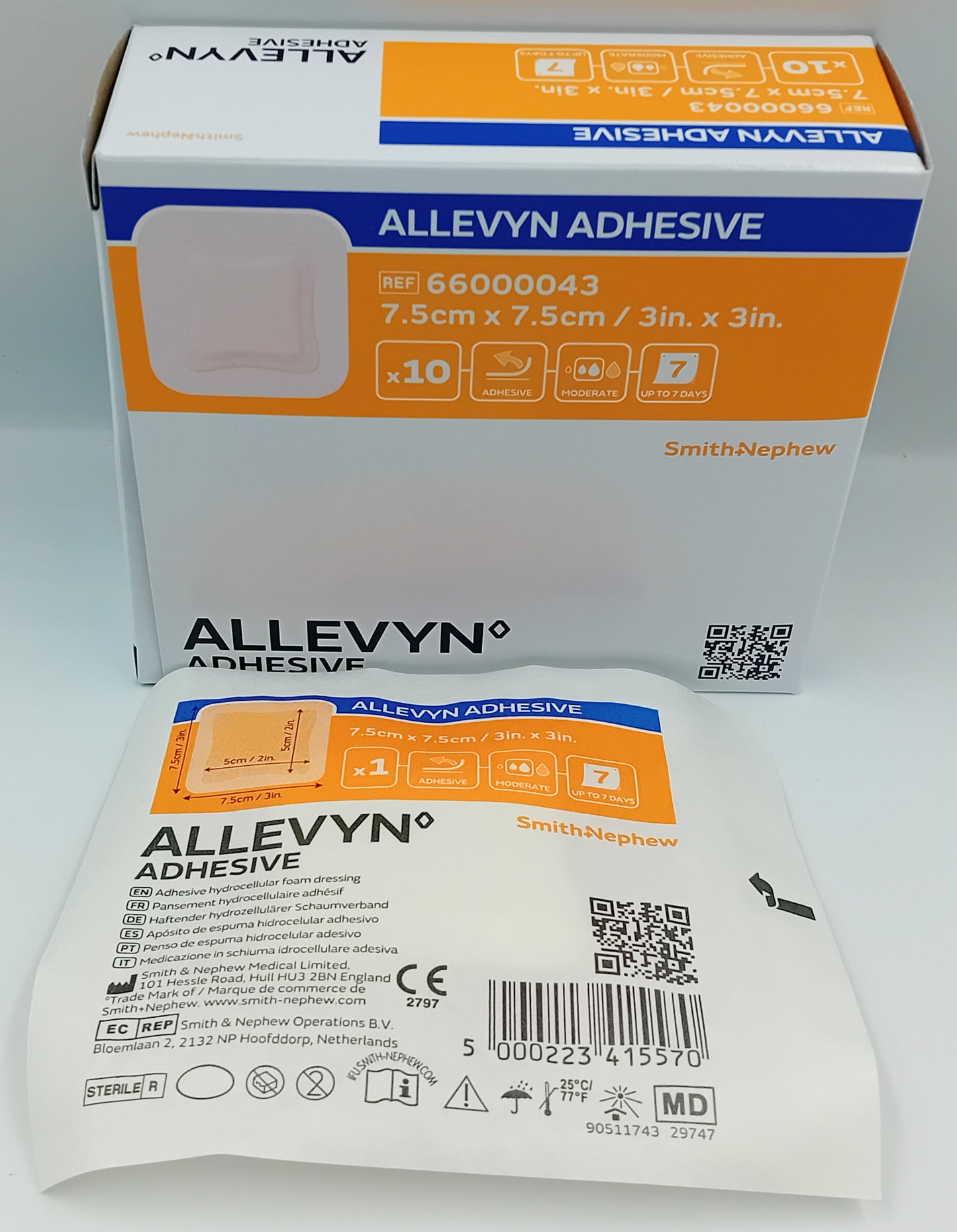 Allevyn Adhesive Foam Dressings – Box of 10