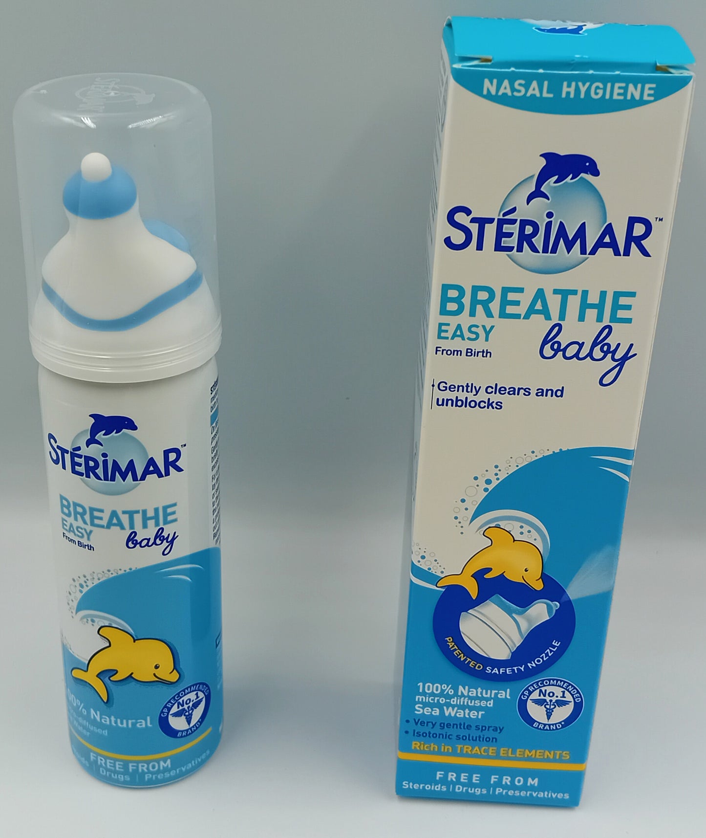 Sterimar Baby Breathe Easy Nasal Spray 50ml – Gentle Relief for Blocked Noses