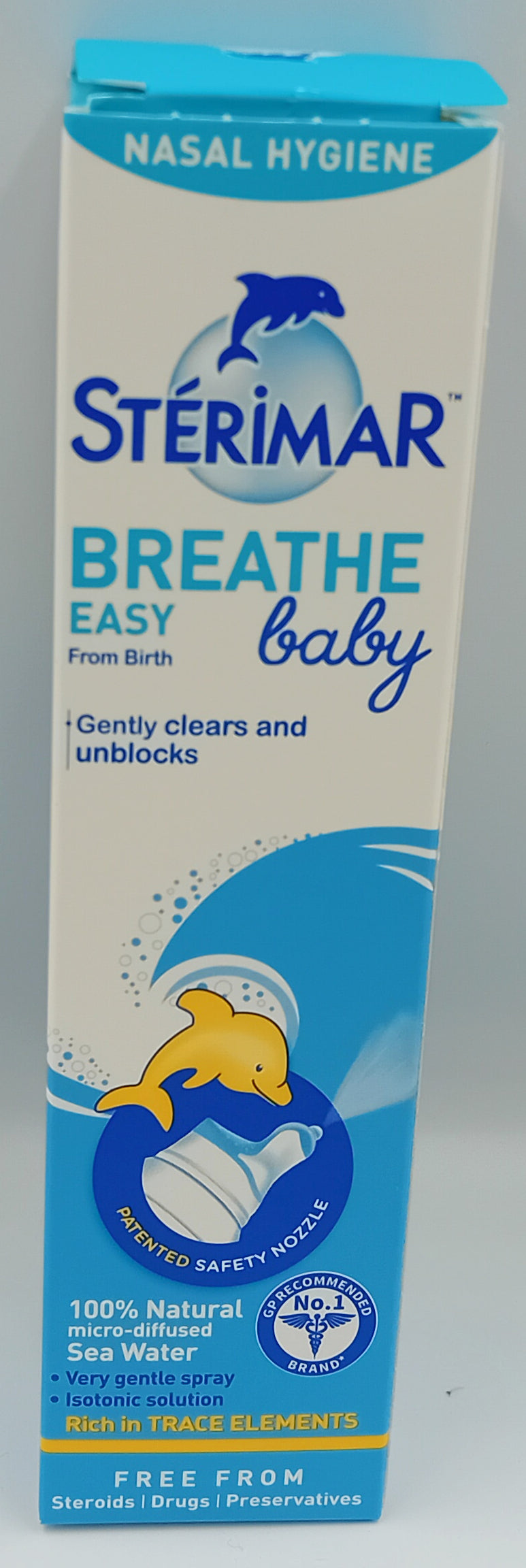 Sterimar Baby Breathe Easy Nasal Spray 50ml – Gentle Relief for Blocked Noses
