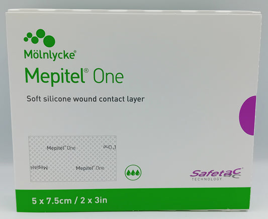 Mepitel One 5cm x 7.5cm (Box of 10 Dressings)