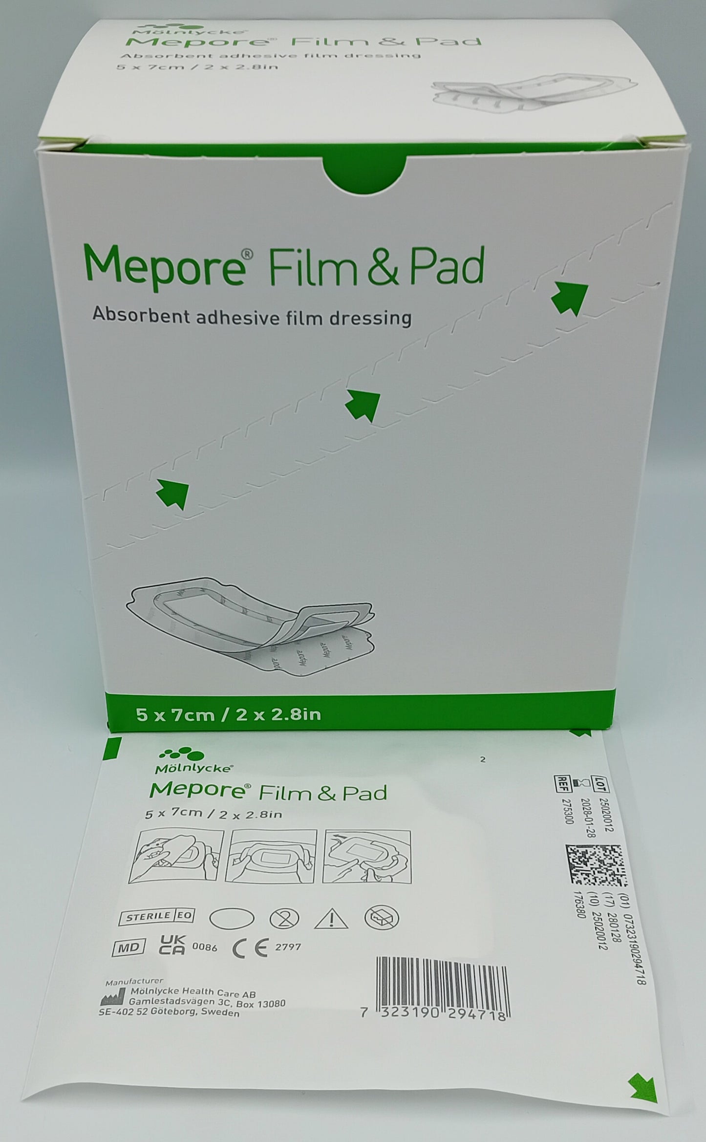 Mepore Film & Pad Dressings