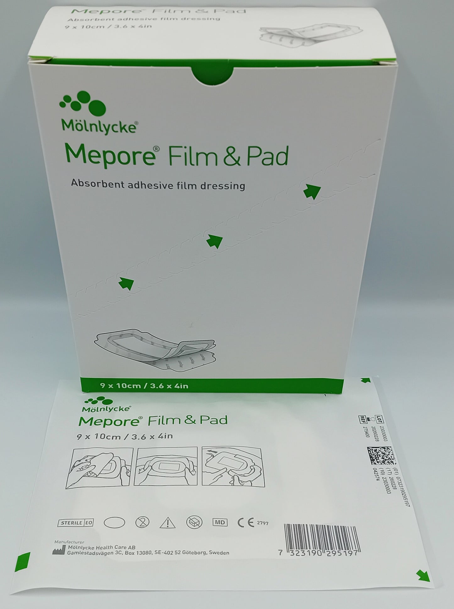 Mepore Film & Pad Dressings