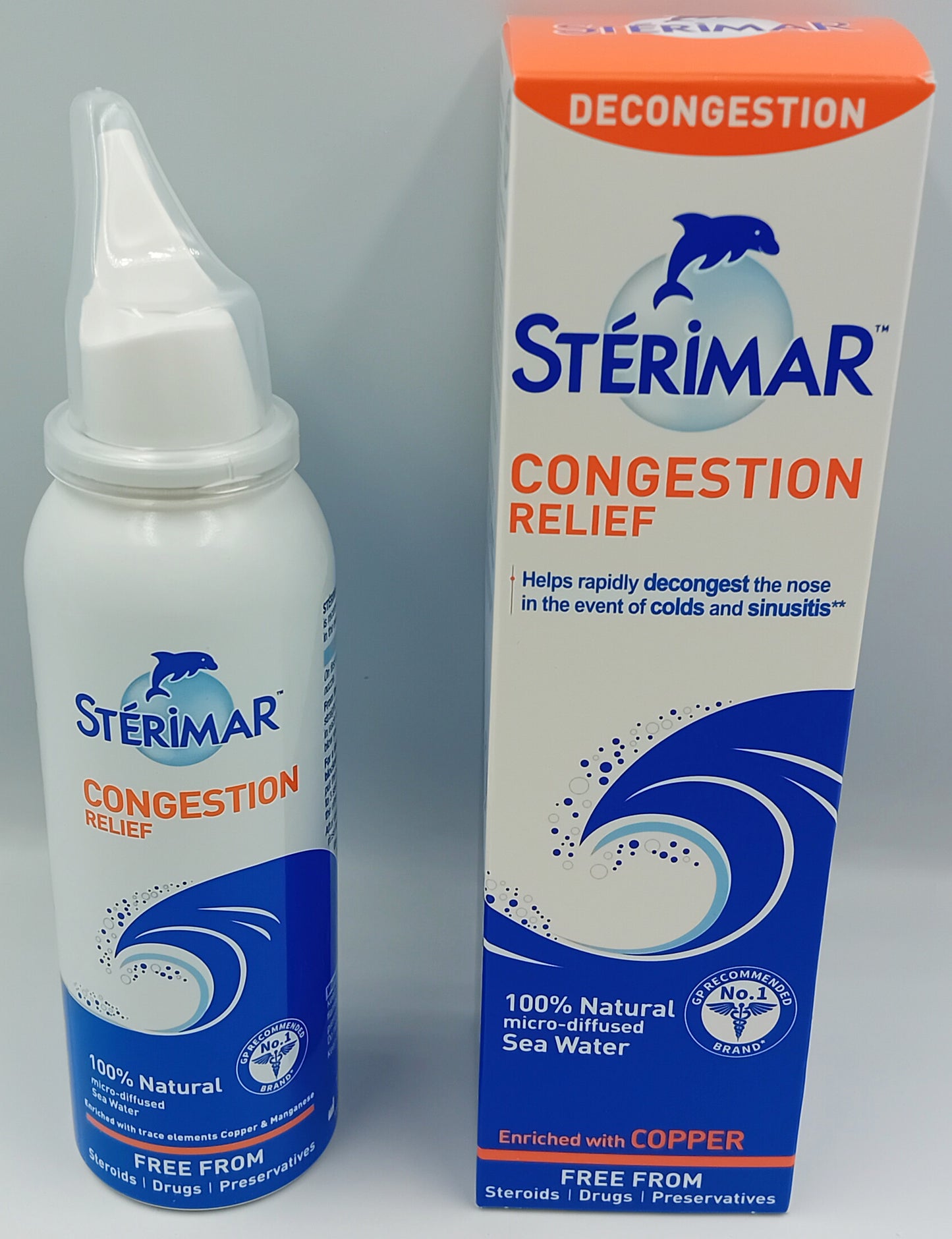 Sterimar Congestion Relief Hypertonic Nasal Spray 100ml – Fast & Natural Decongestion