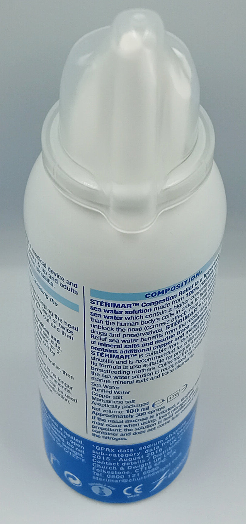 Sterimar Congestion Relief Hypertonic Nasal Spray 100ml – Fast & Natural Decongestion