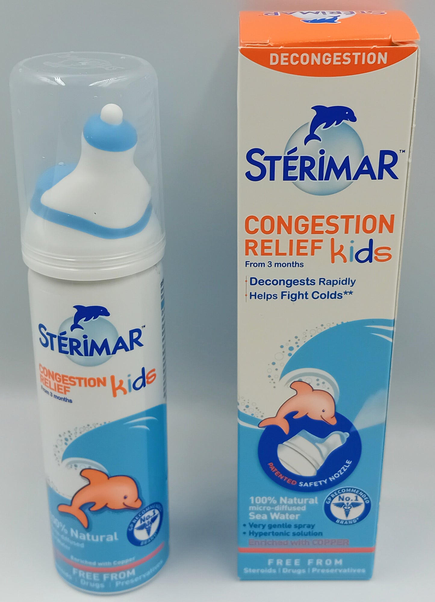 Sterimar Kids Congestion Relief Nasal Spray 50ml – Fast & Natural Blocked Nose Relief