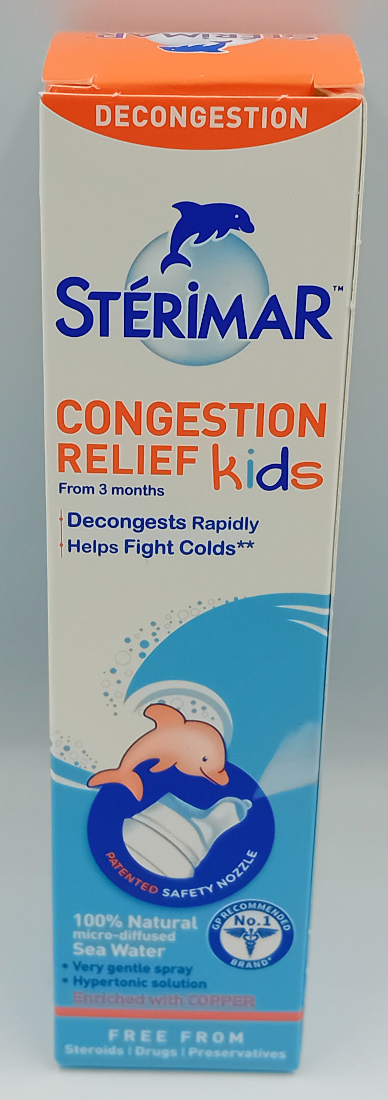 Sterimar Kids Congestion Relief Nasal Spray 50ml – Fast & Natural Blocked Nose Relief