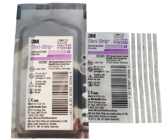 Steri Strip R1540 3mm x 75mm Box of 50