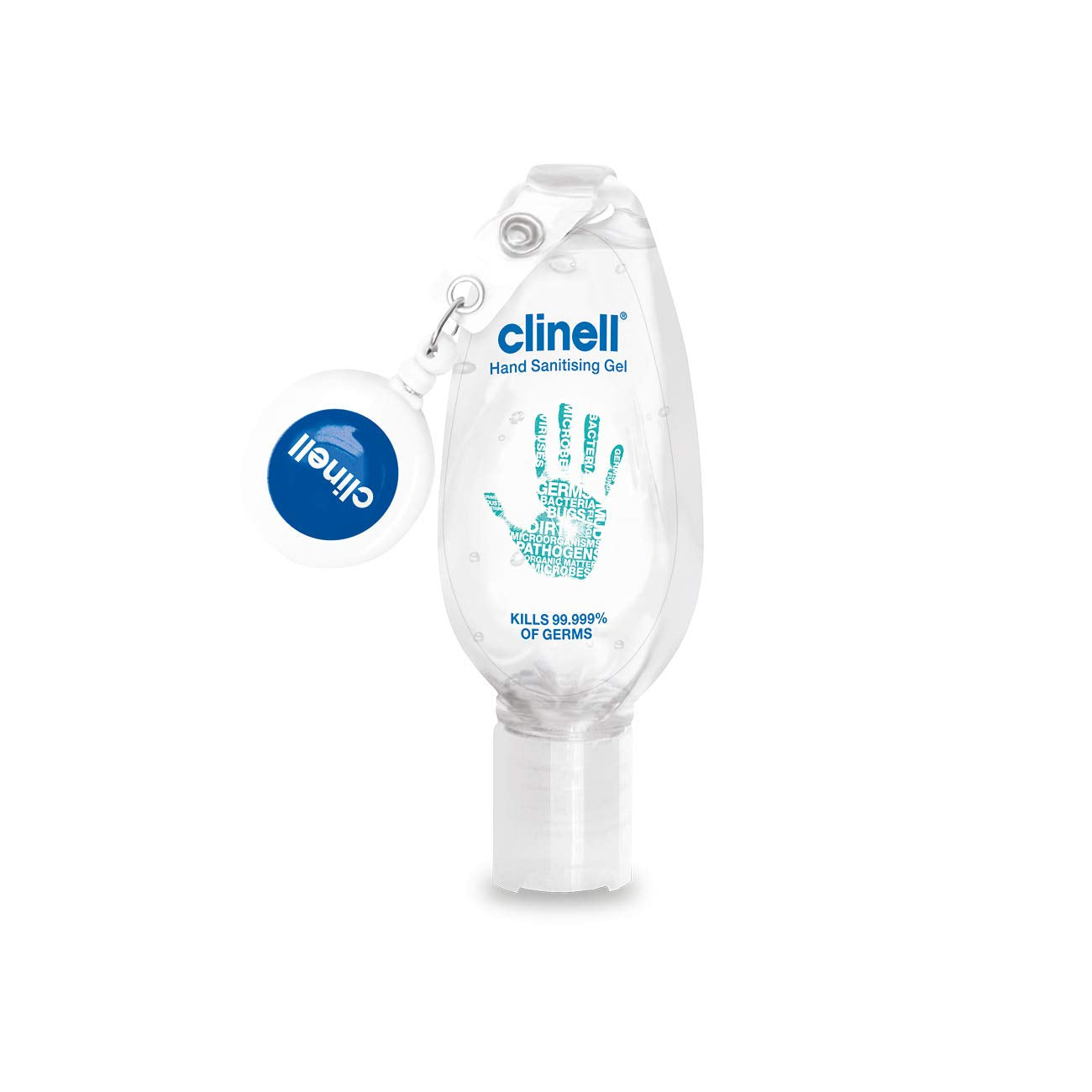 Clinell Hand Sanitising Gel 50ml x3 | Alcohol Hand Sanitiser Travel Size