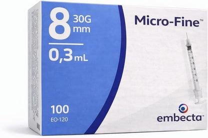 BD Micro-Fine Insulin Syringe – 0.3ml