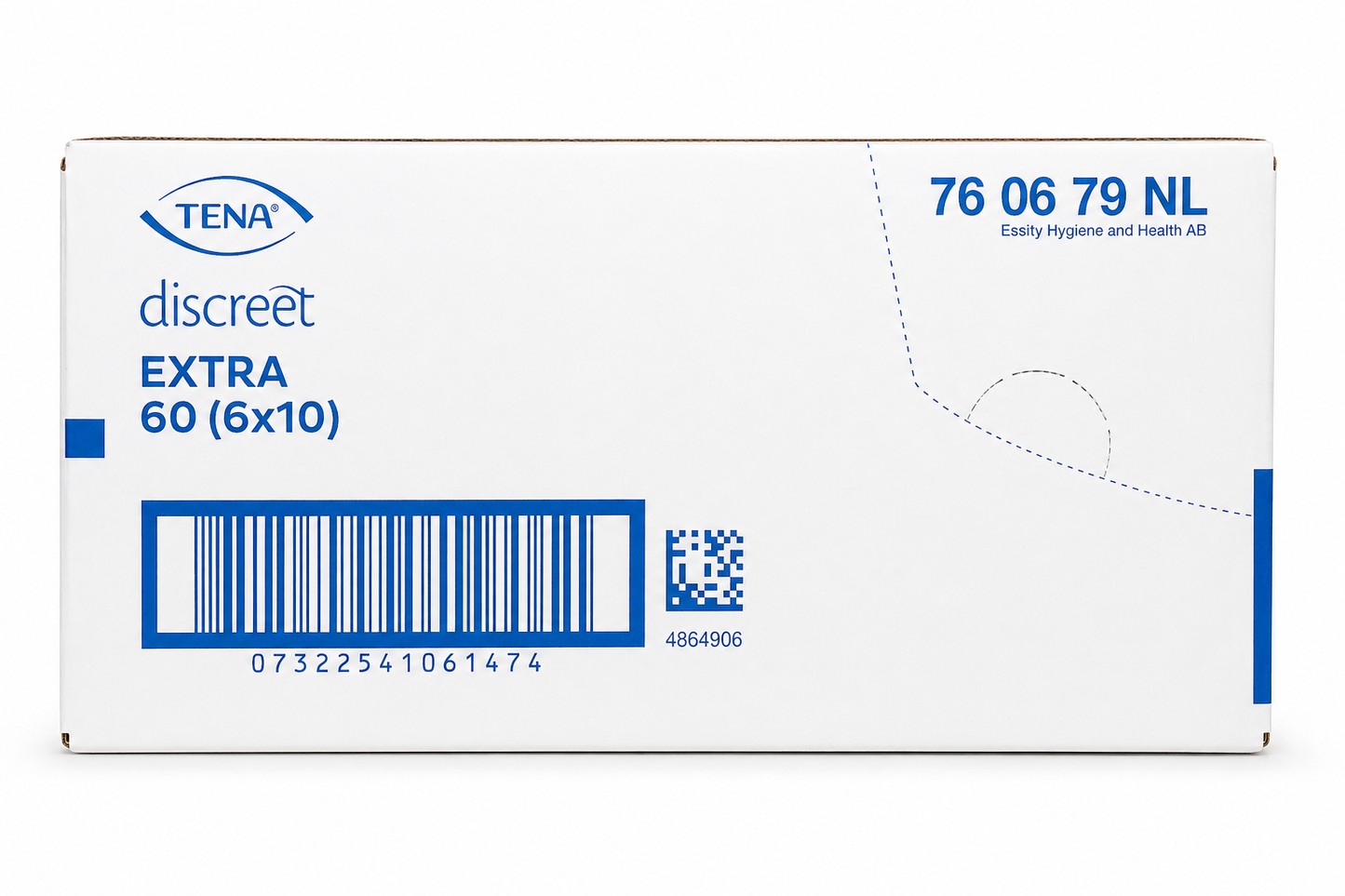 TENA Lady Extra Discreet 10 x6 Packs (60 Pads) | Slim Protection Case
