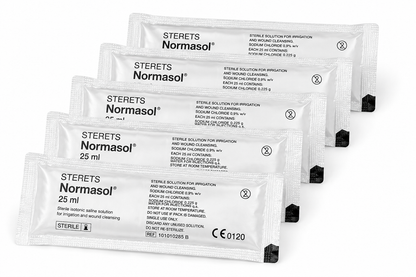 Normasol Sterile Saline Solution 25ml Pods – Pack of 10