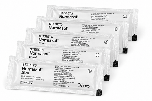 Normasol Sterile Saline Solution 25ml Pods – Pack of 10