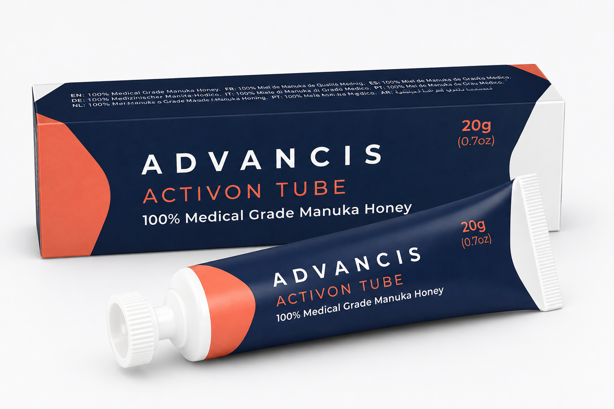 Activon 100% Manuka Honey 20g Tube - Medical Grade Wound Care