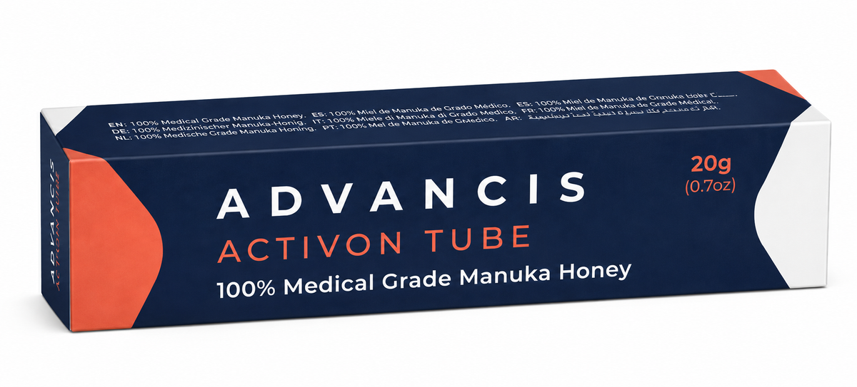 Activon 100% Manuka Honey 20g Tube - Medical Grade Wound Care