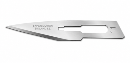 Swann-Morton No.11 Carbon Sterile Blades 0203 | Surgical Scalpel Blades