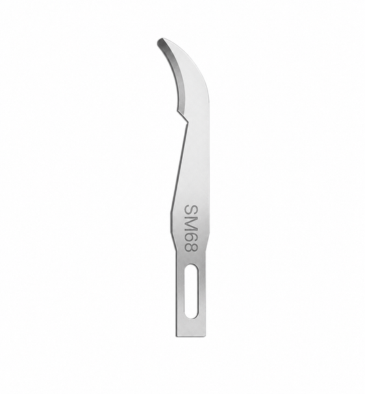 Swann-Morton SM68 Short Stitch Cutter 0420 | Sterile Suture Removal Blade