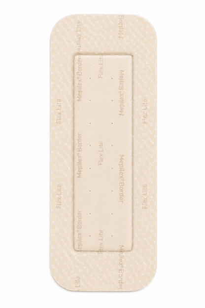 Mepilex Border Flex Lite 5x12.5cm Box of 5 | Silicone Foam Dressing
