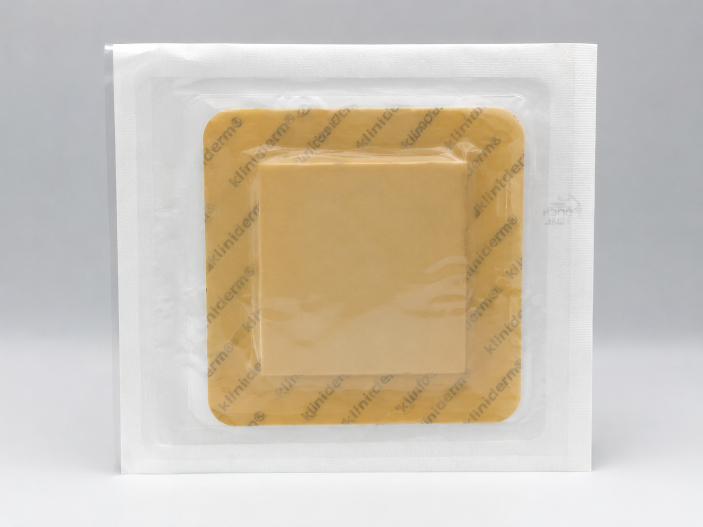 Kliniderm Foam Silicone Border 15x15cm Box of 5 | Foam Wound Dressings