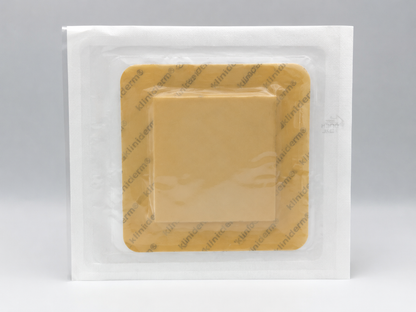 Kliniderm Foam Silicone Border 15x15cm Box of 5 | Foam Wound Dressings