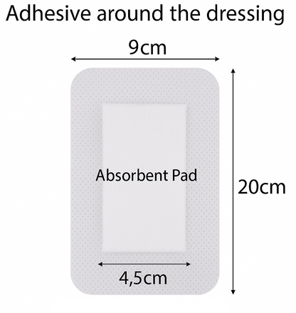 Mepore 9x20cm Box of 30 | Sterile Self Adhesive Wound Dressings