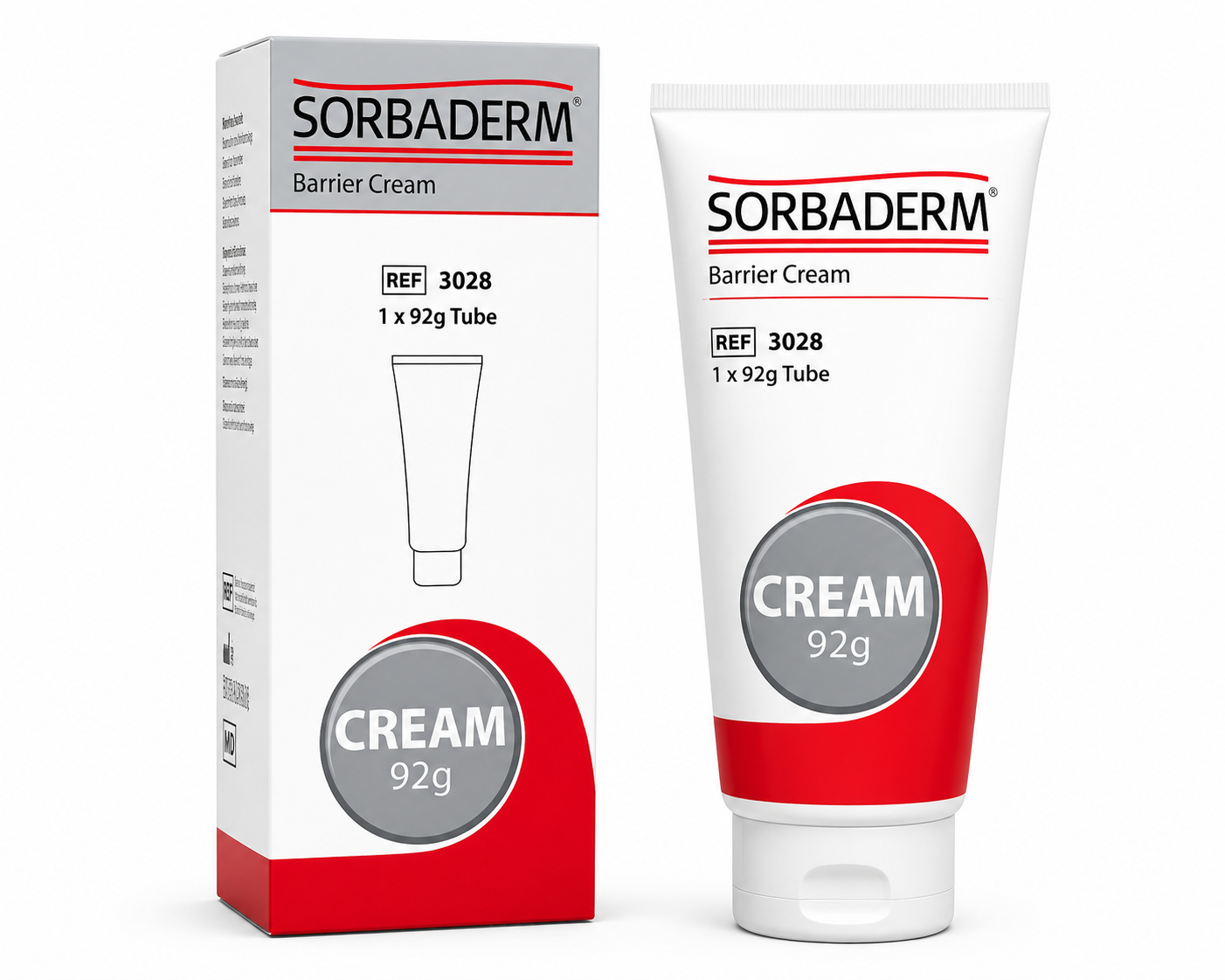 Sorbaderm Barrier Cream 92g Tube | Moisturising Skin Protectant Cream