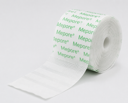 Mepore Roll 7cm x 5m Box of 1 | Self Adhesive Dressing Retention Roll