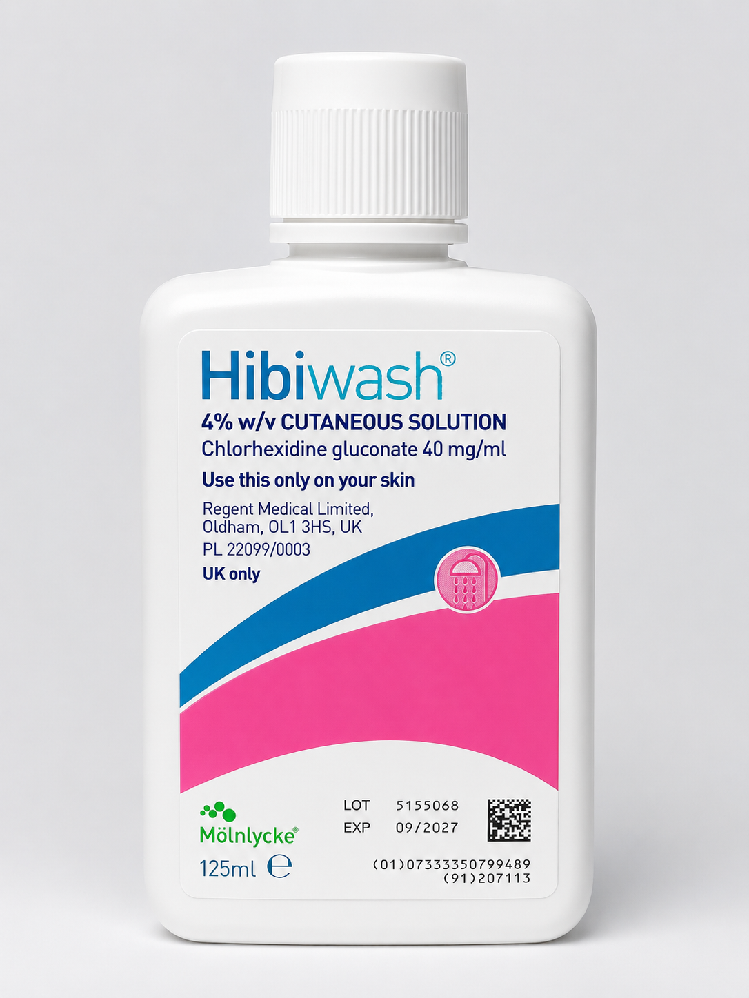 Hibiwash Antimicrobial Skin Cleanser – 125ml