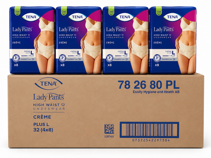 Tena Lady Pants in Single Packs and Cases