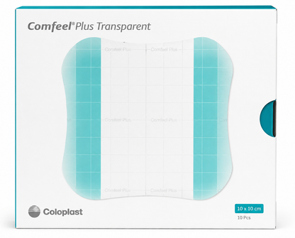 Comfeel Hydrocolloid Dressing 10x10cm Box of 10 | Wound Care Dressings