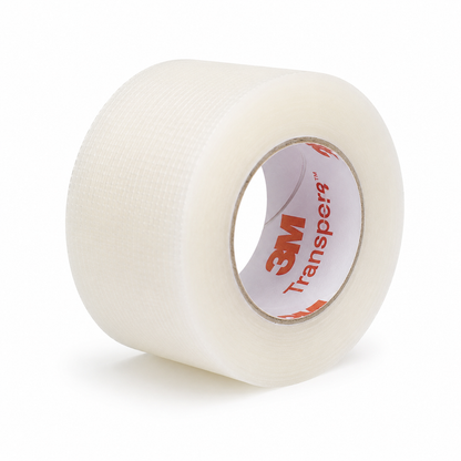 Transpore Tape 2.5cm x4 + Sterile Non Woven Swabs 7.5cm x10