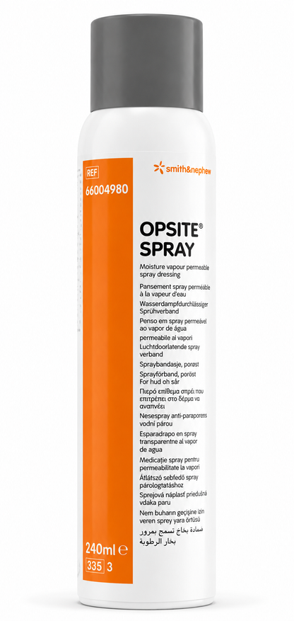 Opsite Spray 240ml 1 Can | Waterproof Protective Film Dressing Spray