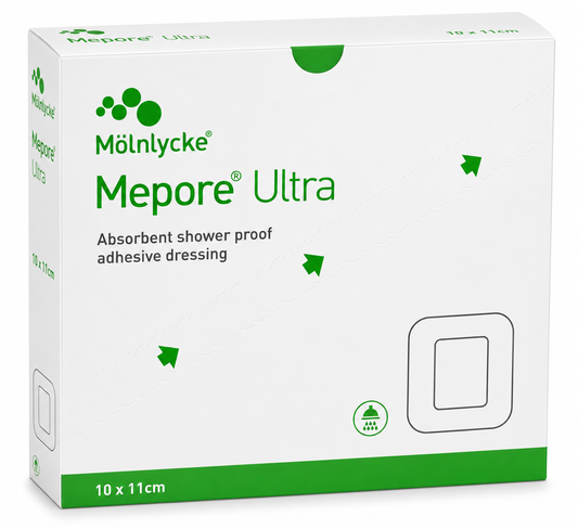 Mepore Ultra 11x15cm Box of 36 | Sterile Showerproof Dressings