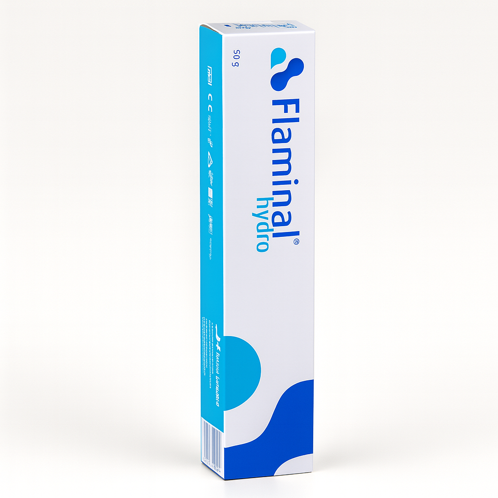 Flaminal Hydro Gel 50g | Hydrating Antimicrobial Wound Gel for Gentle Care