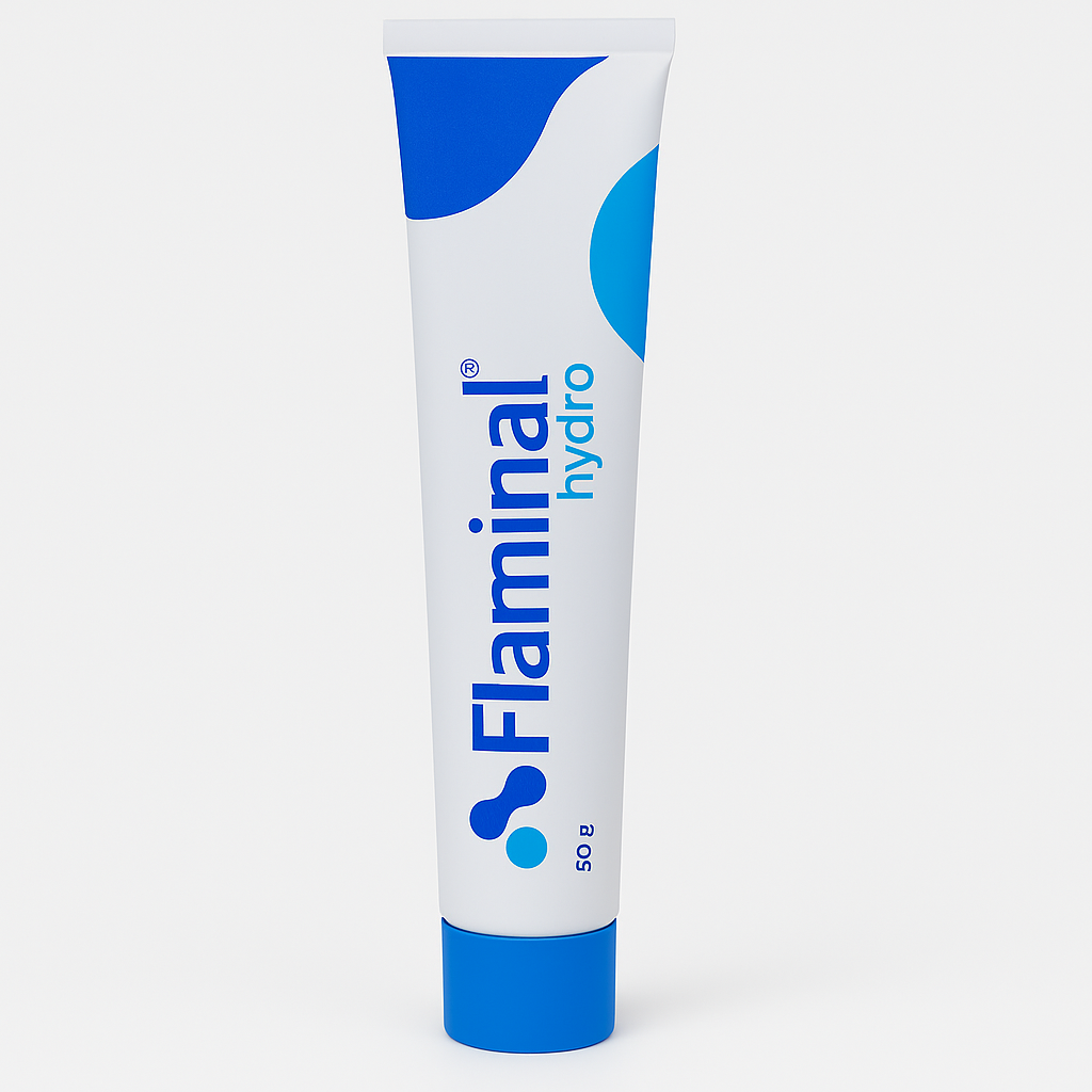 Flaminal Hydro Gel 50g | Hydrating Antimicrobial Wound Gel for Gentle Care