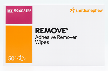 Remove Adhesive Remover Wipes Box of 50 | Medical Adhesive Removal Wipes