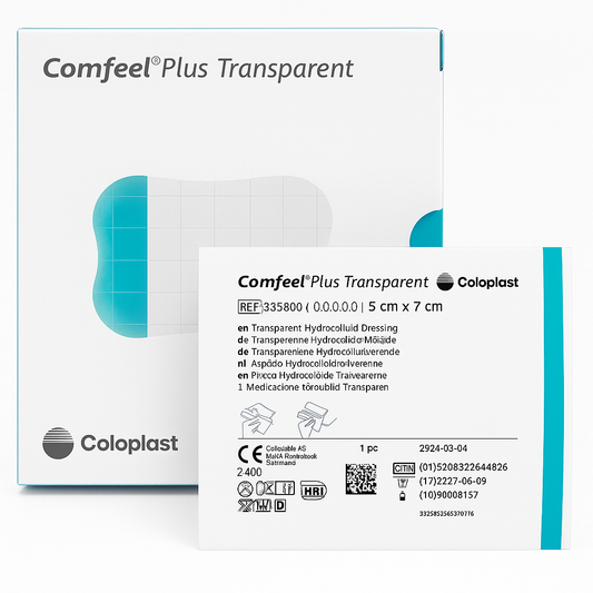 Comfeel Hydrocolloid Dressing 5x7cm Box of 10 | Wound Care Dressings