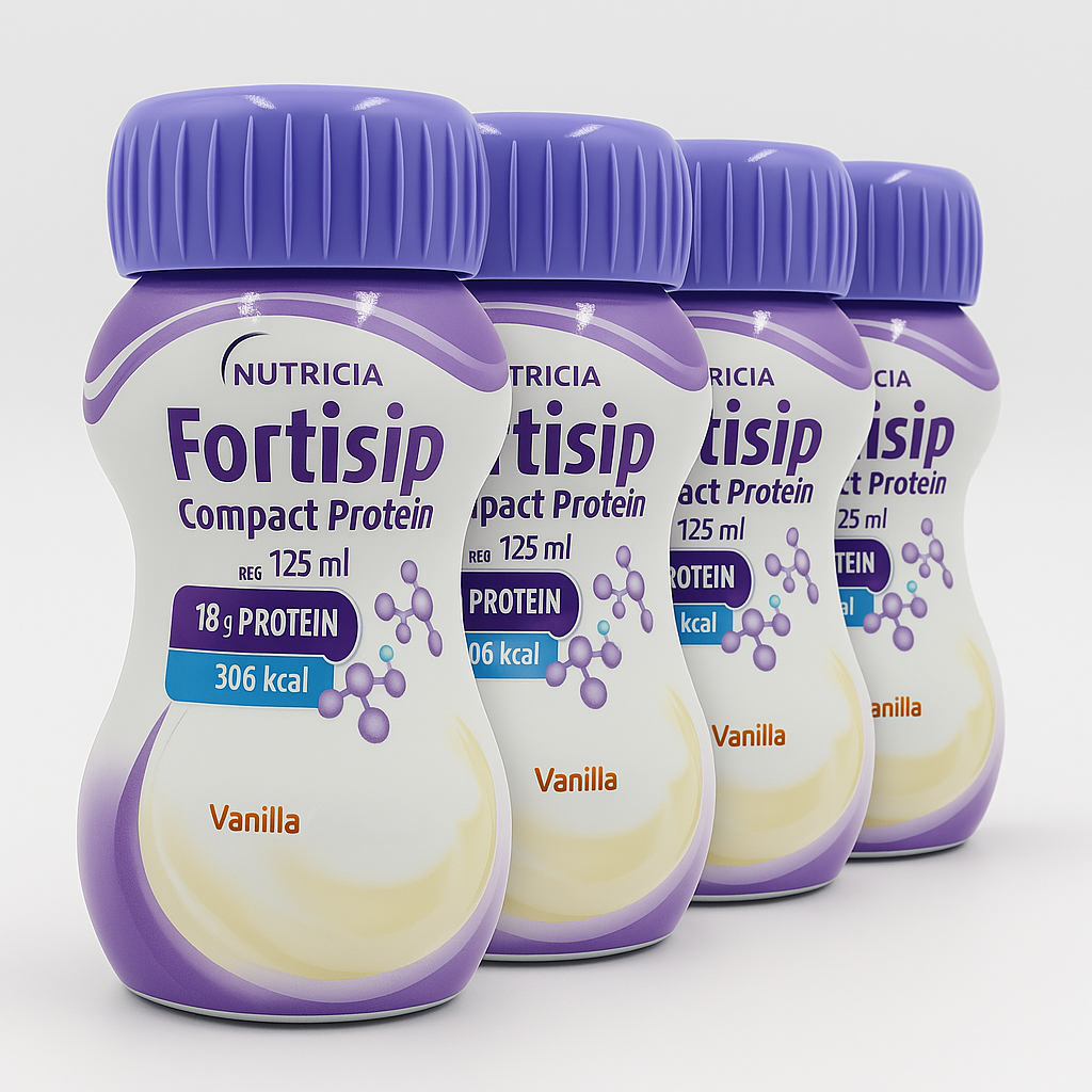 Fortisip Compact Protein Vanilla – 125ml Bottles (Case of 24)