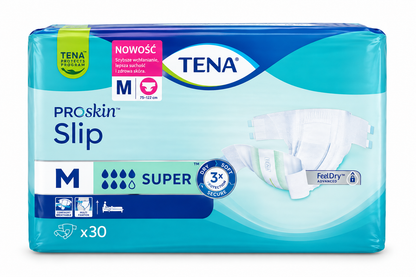 TENA Slip Super – Medium – Pack of 30 Incontinence Pads