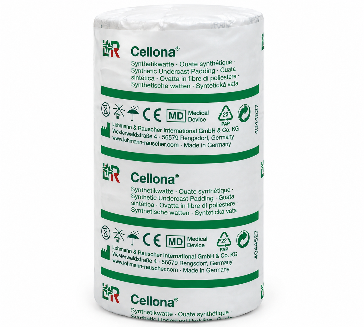 Cellona Synthetic Padding 10cm x 3m Pack of 3 Bandage Rolls
