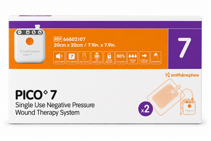 PICO 7 Single Use Negative Pressure Wound Therapy Dressing Kit – 20cm x 20cm