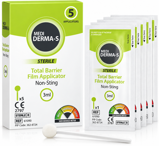 Medi Derma-S Total Barrier Film Applicator 3ml x5 | Skin Protection