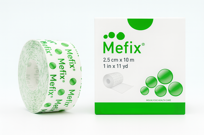 Mefix 2.5cm x 10m | Self Adhesive Fabric Fixation Tape Retention