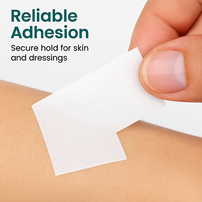 Microporous Surgical Tape 2.5cm x 9.14m |4 Rolls Hypoallergic Surgical Tape | Medical Tape for Skin, Dressings and Face | First Aid Tape Suitable for Sensitive Skin