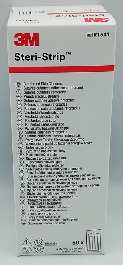 Steri Strip R1541 6mm x 75mm Box of 50