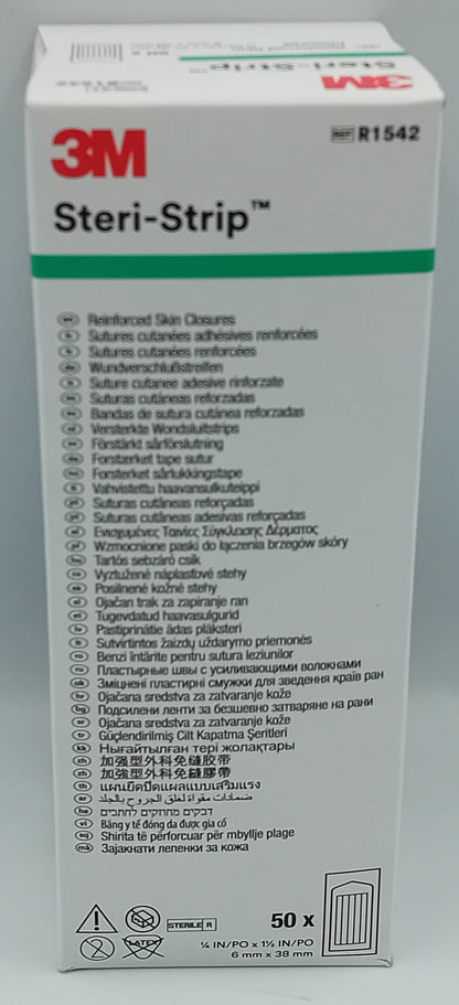 Steri Strip R1542 6mm x 38mm Box of 50