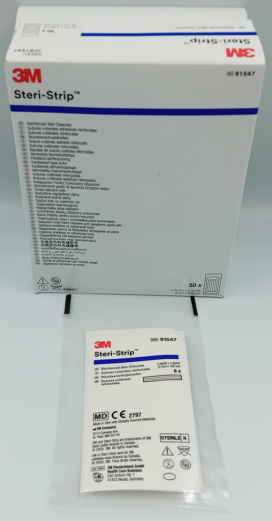 Steri Strip R1547 12mm x 100mm Box of 50