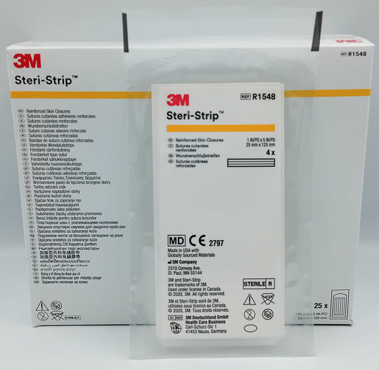 Steri Strip R1548 25mm x 125mm Box of 25